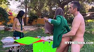 freeuse bookworm students deliver intense blowjobs doggystyle and bent over fucking