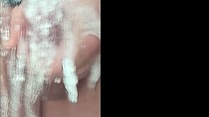 i'm covered in huge double cumshots dripping from my feet