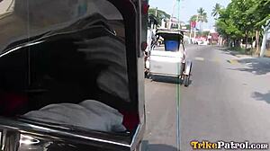 damn! trikepatrol pinay hairy pussy slut rides big foreign cock anal doggystyle bent over cumshot hardcore