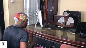 musa bends over big ass for new boss promising deepthroat and doggystyle on monster cock