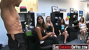 yo i caught your girl sucking bbc at the club party orgy... damn!