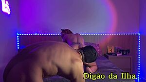 Tattooed Redhead Flashes Sheer Curves with Oily Blowjob Behind the Scenes