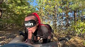 friends hot sister deepthroats then rides cock to creampie in garage