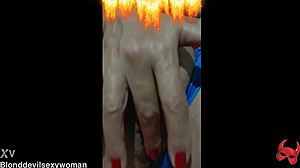 Blonde Latina Fingers Her Juicy Clit Till She Explodes!