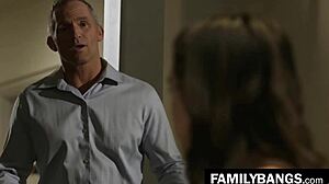 Stepfather Fixes Things By Fucking Petite Gia Paige Hard!