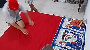 Girls, you excited like these brunettes prepping for hot homemade Spanish porn shoot?