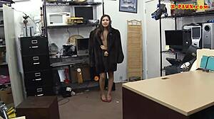 small tits babe gets railed hard by that nasty pawn dude 😏