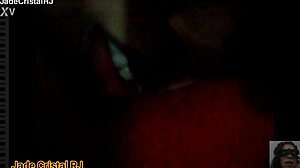 jade flashes her juicy shaved pussy close up like a naughty housewife