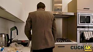 Hey cuck why can't you stop watching your wife get pounded?