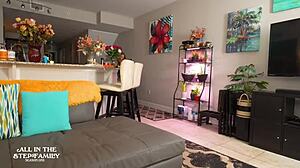 hey its not cheating with condom right? curvy milf kymber leigh deepthroats pov