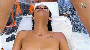 hey neighbor this big cock is wrecking my throat good