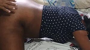 Ever wonder how this brunette Latina's huge ass moans under homemade anal pounding?