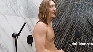 Masseuse slides into steamy nuru fuck with stepson before realizing it's too late