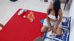 Girls, you excited like these brunettes prepping for hot homemade Spanish porn shoot?