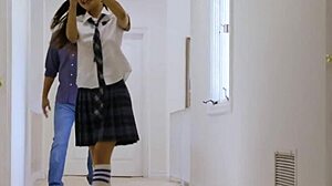 Shy Asia Lee Lifted High, Petite Body Slammed Hard in Passionate Fuck