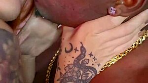 Jefão's Huge Cock Deepthroats Fucks Latina's Pussy Ass Leaves Her Gaped!