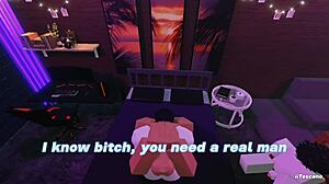 Cheating Slut Dumps Boyfriend for Friend's Monster Cock and Big Tits Pound