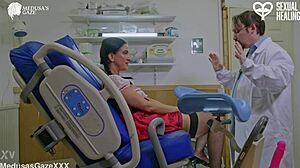 Barmaid rose dives into kinky dildo play and vibrator orgasm in her sexual healing pov session