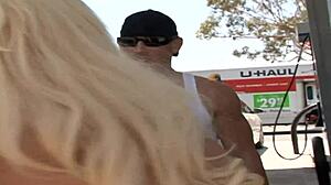 Sultry blonde milf begs for doggystyle cock till cum-covered face