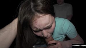 japanese college babe submits to rough pounding from big european cocks