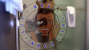 Petite Blonde Emma Sucks Monster BBC Deep in POV Blowjob