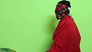 Black Indian Housewife Sucks Juicy Hairy Anus with Big Ass Exposed