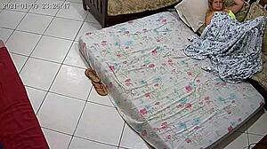 caught melissa alecxander secretly fingering under the covers 😏✋💦