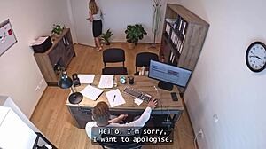 loan4k. desperate wife cheats with hot office desk pounding sex