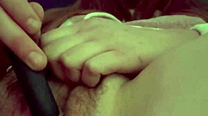 italian milf fingers her swollen shaved wet pussy in horny solo play