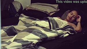 Angel Santana's Morning Masturbation Builds To Wild Cock Ride