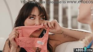 my latina heart races fingering blonde milf roommate's wet pussy