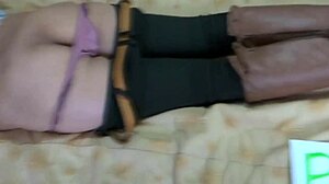 i sneak up on my busty stepmom masturbating wildly moaning for cock