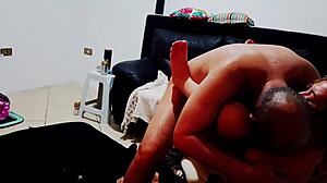 Amateur Couple's Passionate Positions: Creampie Cowgirl To Doggystyle Bliss