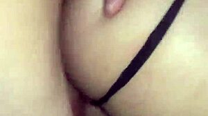 hot young babe endures double stuffing from two studs in homemade threesome