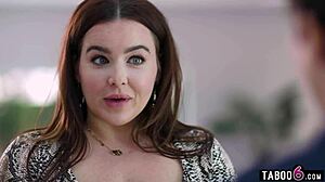 natasha nice's huge natural tits milf stepmom fucks 18yo to spite bully stepson