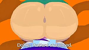 heading in for a checkup with sexy nurse dollie under her uniform