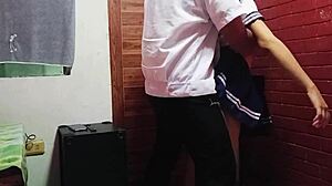 Oh man, that senior high pinay student's big ass and tits get bent over doggystyle in homemade amateur viral!