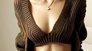 Sexy middle eastern lingerie models tease barefoot in panties and underwear