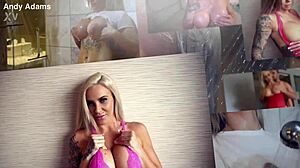 Busty Blonde Pornstar Delivers Steamy POV Cock Worship