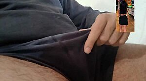 🤯 cuck hubby jerking small cock at work dreaming of hotwife ivy cumshot!!