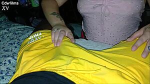 Heluvvvkelo Swallows Cum After Quick Blowjob POV