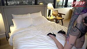 bts sasha beart fucks my boyfriend like a slutty russian cheating gf