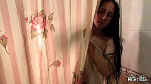 christmas fuck hot stepmom bed... creampie her pussy!!