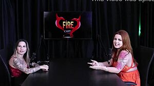 fiery redhead isadora closel flaunts huge tits admits exhibitionist past joins swingers sways carnival in wild spot