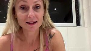 Alineflavio shares her latest amateur blonde update video from June 2024