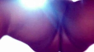 bbw black puta squirts and farts uncontrollably on huge cock during wet anal assfucking!