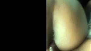 massive bbc stretches wide ebony ass cheeks deeply inside