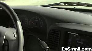 i couldn't resist sucking that monster cock before getting dicked hard