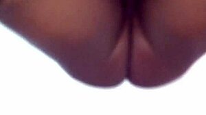 bbw black puta squirts and farts uncontrollably on huge cock during wet anal assfucking!