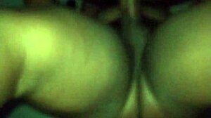 bbw black puta squirts and farts uncontrollably on huge cock during wet anal assfucking!